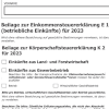Beilage E1a, E1a-K, E6a und K2a zur österr. EkSt-Erklärung 2025