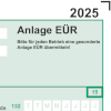 EÜR-Formular 2025 (Deutschland)